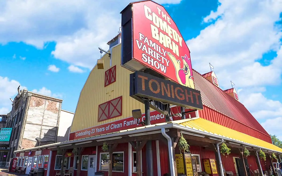 The Comedy Barn in Pigeon Forge Tennessee