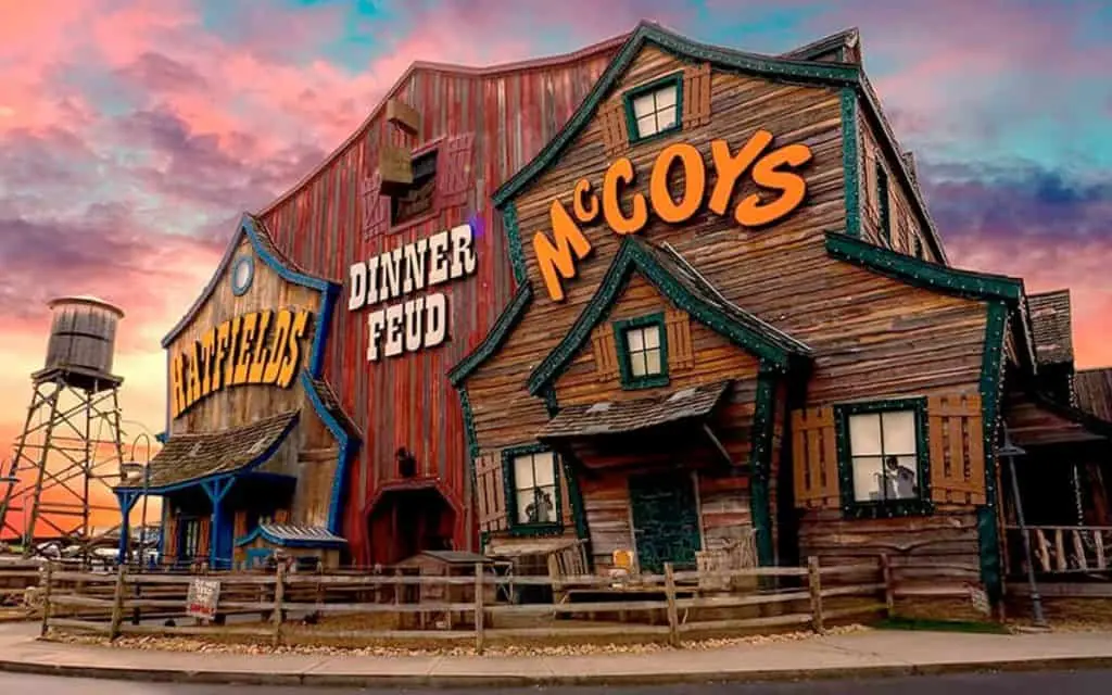 Hatfield and McCoy Dinner Feud in Pigeon Forge