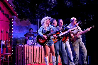 band at The Comedy Barn